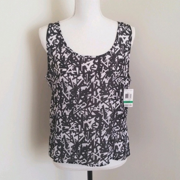 NWT Material Girl Tank Blouse Top - Picture 3 of 4